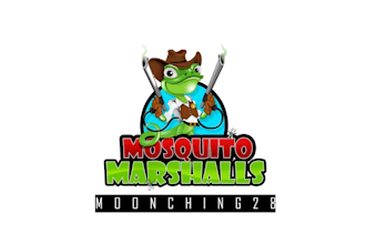 design mascot cartoon mosquito control logo for you