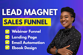 build high converting lead magnet funnel webinar for authors and coaches