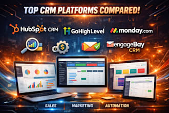 create monday crm hubspot crm gohighlevel crm dynamic 365 engagebay crm