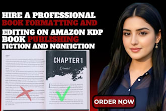 do paperback formatting, book editing and formatting, amazon KDP