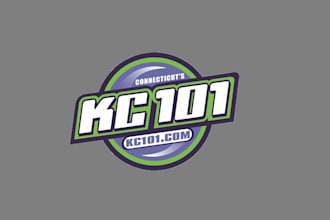 create modern radio station logo t shirt design