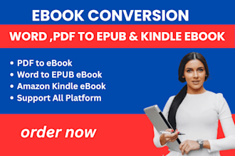 design book cover, book interior and ebook conversion