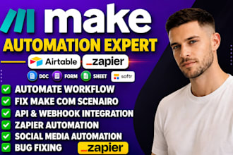 setup make com, make com automation, made com, make automation, fix make com