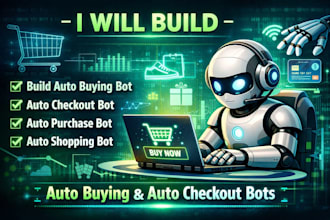 dev auto buying bot, auto checkout bot, auto purchase bot, auto shopping bot
