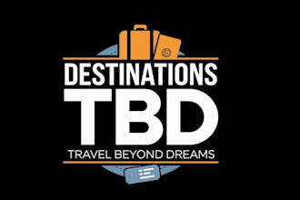 design a logo for adventure travel or backpacking brand