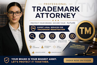 be your US licensed attorney for your trademark application