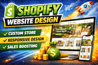 build shopify website redesign shopify website design