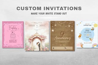 design custom invitation cards