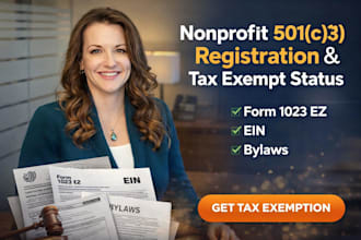 do nonprofit registration 501c3 tax exempt form 1023 ez ein bylaws