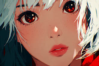 draw oc or fanart in anime style