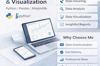 data analysis, visualisation and machine learning using python