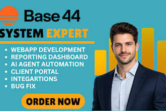 base44 expert base44 bugfix, base44 integrations, base44 ai agent, client portal