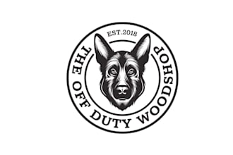 design magnificent unique woodworking shop logo