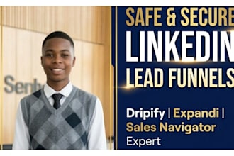 build a secure linkedin outreach funnel and appointment setting