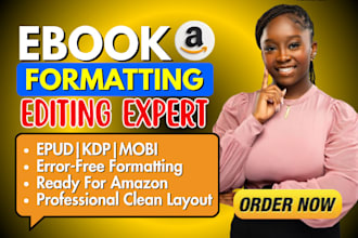 do professional ebook formatting, epub conversion, book editing and proofreading
