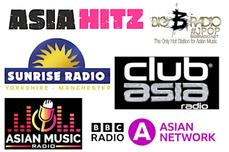 offer premium song airplay and promotion on asian radio stations