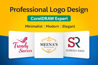 create modern and professional designs using coreldraw