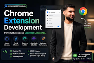 develop custom chrome extension and firefox plugin