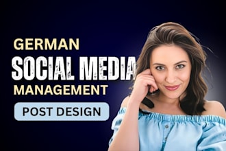 german social media marketing manager instagram   post content creation VA