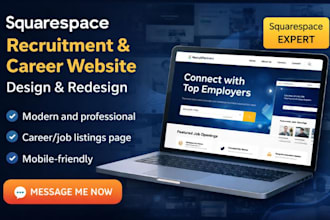 design recruitment website career page website job board site employment website