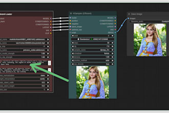 train custom ai nsfw influencer lora comfyui workflow for image and video runpod