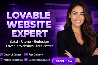 build lovable ai website, lovable dev ai, clone or redesign lovable website