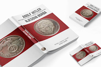 design professional history, political or biography book cover