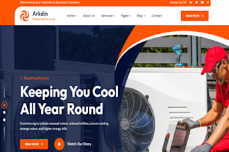 design wix hvac website hvac repair website air condition website