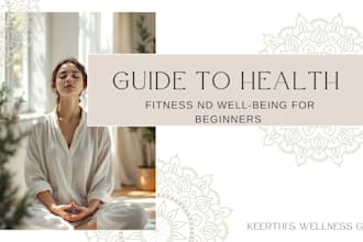 create a health, fitness and wellness blog