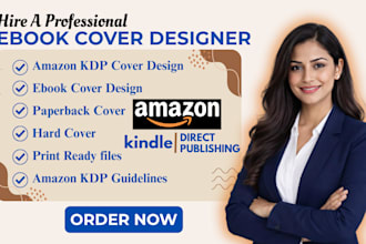 do amazon KDP book cover design hard cover ebook cover design paperback cover