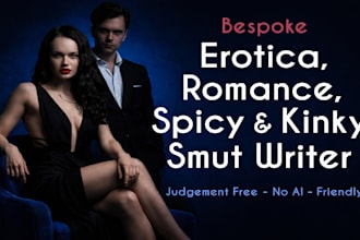 write erotic story romance ghostwriter kinky erotica bdsm igbtq erotic writing