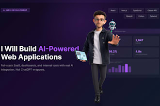 build an ai powered webapps