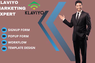 setup klaviyo signup form popup form klaviyo template design klaviyo workflow