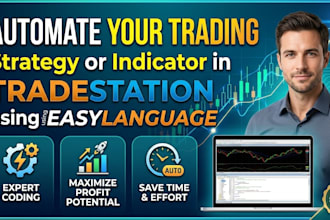 automate your trading strategy or indicator in tradestation using easylanguage