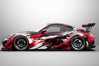 professional van wrap, vehicle wrap, car wrap design