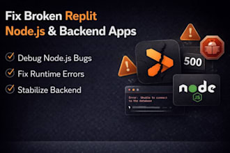 fix replit app crash replit runtime errors replit node js backend bug