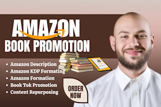 publish, promote, optimize and launch your book on amazon kdp