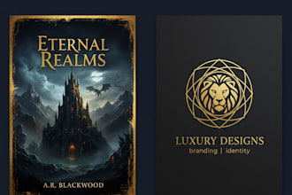 design a stunning book cover for amazon KDP kindle and hardcover