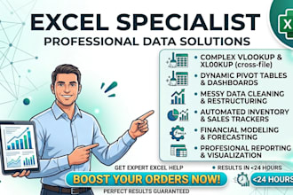 clean and organize messy excel data for analysis