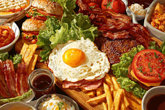 design food pop art of your food pop art