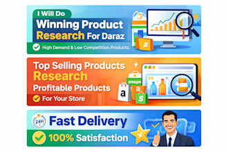 do product research for daraz winning products
