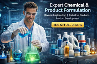 do chemical  formulation, products development and reverse engineering