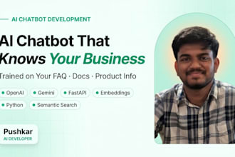 build an ai chatbot trained on your website or faq content