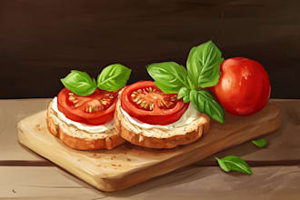 food and drink illustration