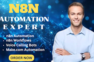 build n8n ai agent automation workflows and custom ai solutions