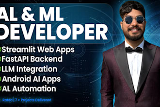develop ai solutions with fastapi and llm integration