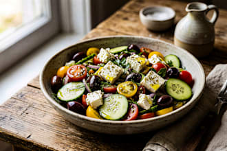create professional food photography for your recipes