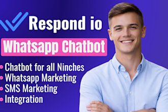 setup and automate respond io customer support ai agent whatsapp api, CRM