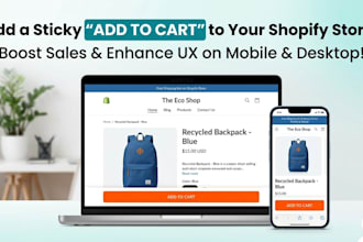 add a sticky add to cart to your shopify store
