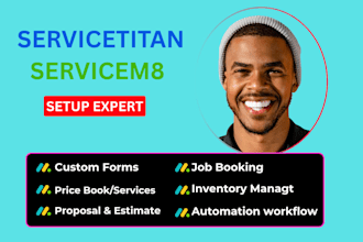 integrate servicetitan, servicem8 with zapier and automate your business